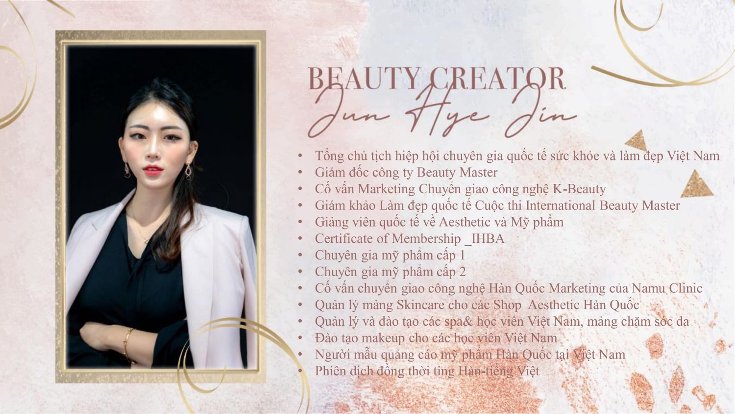 Profile của CEO Jun Hye JIn