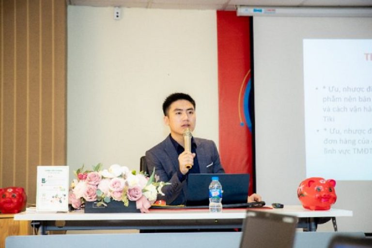 Nguyễn Trung Kiên chia sẻ kinh nghiệm cho các học viên