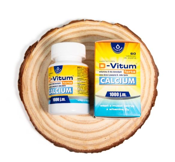 D Vitum forte Calcium cung cấp canxi trong suốt thai kỳ của mẹ